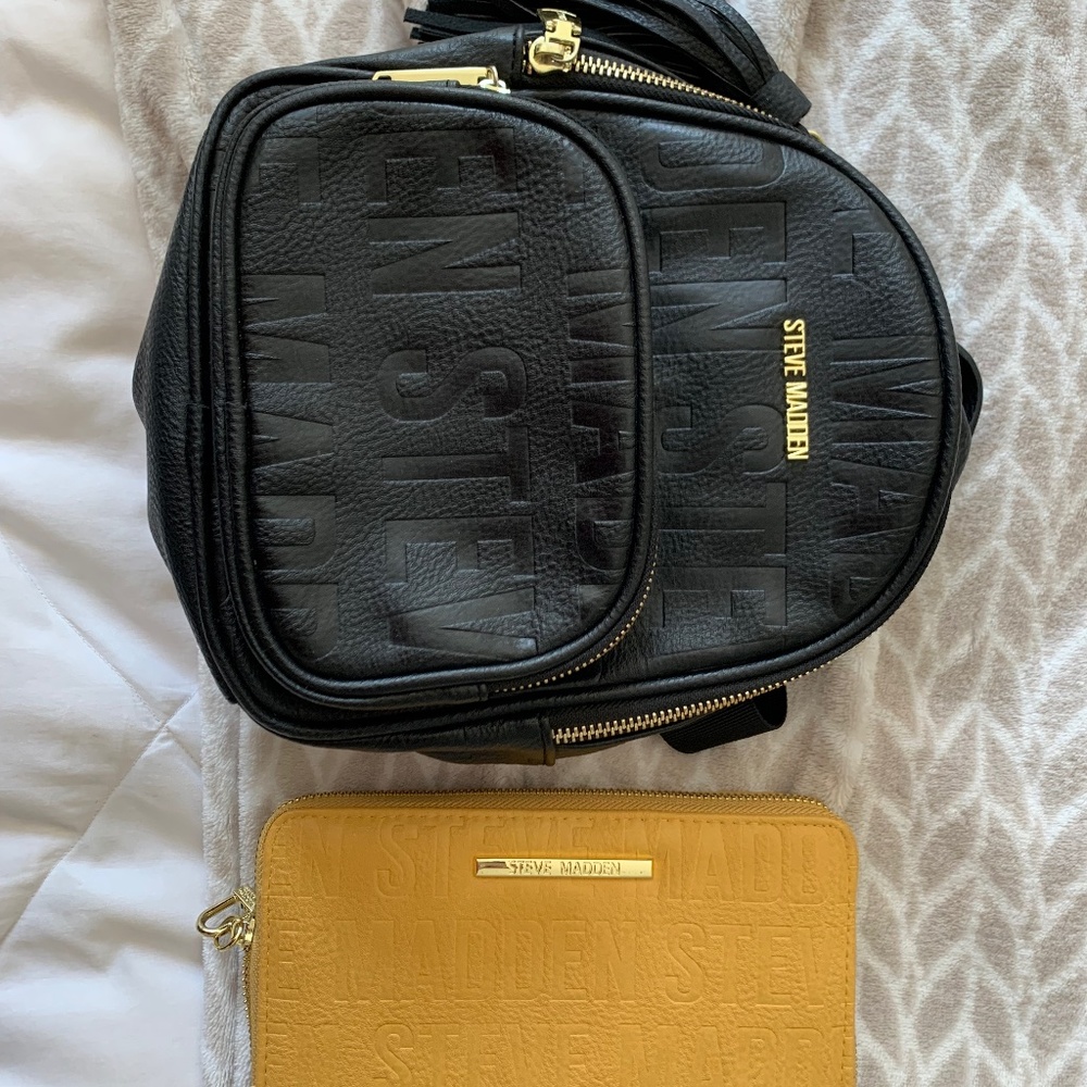 Steve Madden purse and wallet set